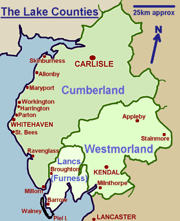 Map of relevant places